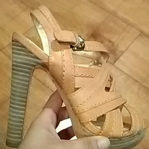 Wedge Sandles with Heel SZ 6